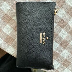 Kate Spade Black Leather Wallet
